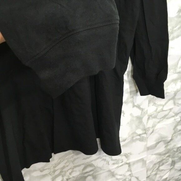 NWT VICTORIA'S SECRET PINK LOGO BLACK RAINBOW VARSITY POLO T-SHIRT DRESS MEDIUM - Picture 5 of 11